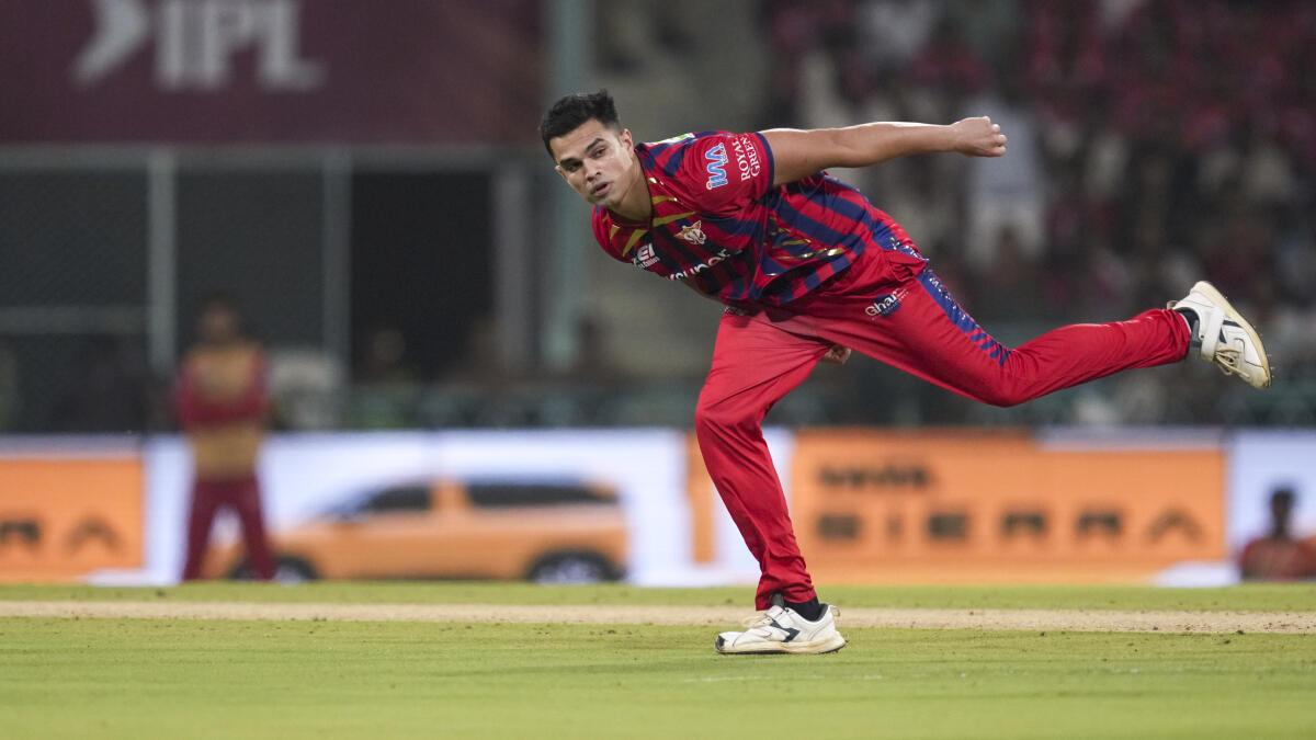 IPL 2026: Sachin Tendulkar pens emotional note for Arjun after son makes impressive debut for LSG
